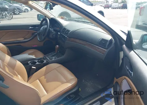 2004 BMW 325Ci from USA, damaged, VIN WBABD33494PL00255